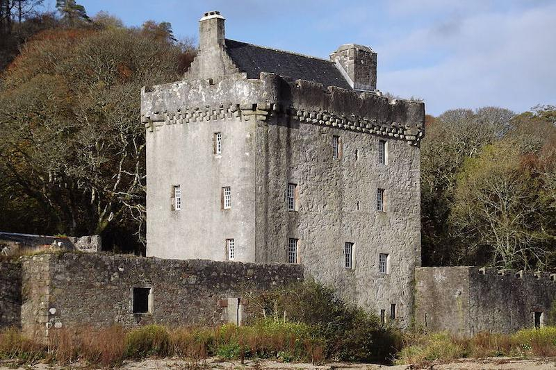 Het Schotse Saddell Castle